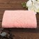 Tainted towel "Plait", Coral color, 30x70 cm