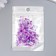 Glass beads 6/0-15/0 "assorted violet" d = 1.5-4 mm, nr 10g