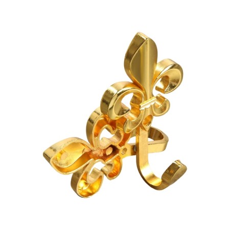 One -rod hook for curtains Cappio KC113, color gold, 2 pcs-2