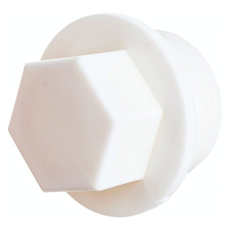 The plug is "Politek", polypropylene, d = 25 mm x 3/4 ", threaded-3
