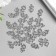 Decor for creativity Metal "dollar" silver 2.1x1.2 cm