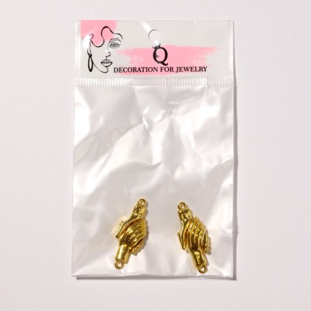 Magnetic “Hands” castle (set 2 pcs.), Color gold-4