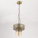 Suspended Citilux “Emir” CL467133, 24x24x34.5 cm, 1x75W, E27, brown color