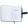 Delivery of a low -end A5, 140 sheets in a cage, leatherette cover, mix, with a strap