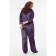 Combineson female, size 52, purple color