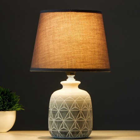 Table lamp 16735/1GR E14 40W Gray H.31cm Risalux-1