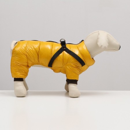 Kombinson for dogs with a slope "Moden", size 22 (DS 41, OG 60, Osh 43 cm), yellow-1