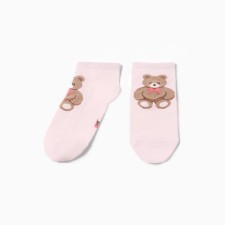 Women's socks, marshmallow color, rr 23-25