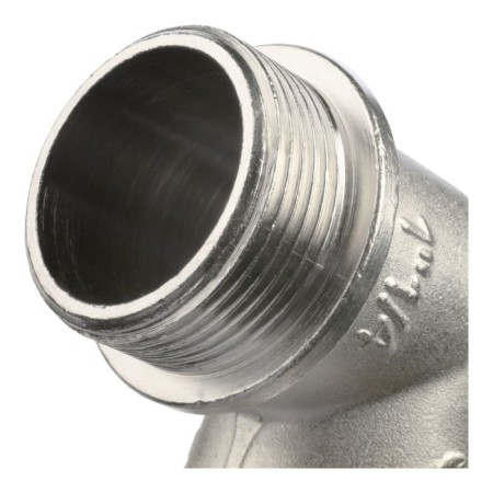 STOUT SFT-0016-000114, 1 1/4 ", external/internal thread, with emphasis, nickel. Brass-4