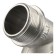 STOUT SFT-0016-000114, 1 1/4 ", external/internal thread, with emphasis, nickel. Brass
