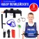 Police set "Patrol", with a textile vest, 9 items