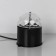 Light device "Crystal ball" 7.5 cm, glow RGB, 220 V, black