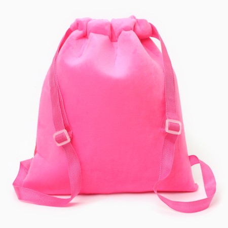 Children's bag "White cat", 35 × 30 cm, pink color-4