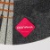 Rug of the galliped muddy share "Ra", 45 × 75 cm, color gray color