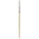 Synthetic brush, round, gamma "Gold Brush" No. 8, French mount, short handle