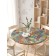 The tablecloth on the table “Loski ornament”, round, oxford, elastic band, size 140x140 cm, diameter 105-120 cm
