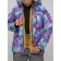 Ski suit, size 42, purple color