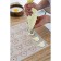 Silicone carrier rug reinforced "Macaron. Ears ", 42 × 29.5 cm