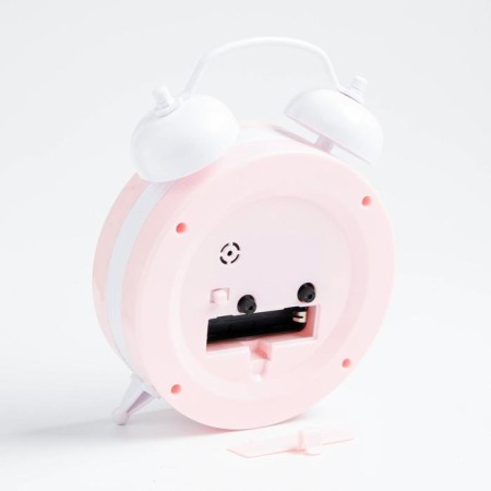 Clock - alarm clock "Harmony", discrete move, dial d -10 cm, 14 x 12.5 cm, aa-2