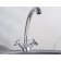 Kitchen mixer "RMS" SL116-273F, double-talent, zinc, chrome