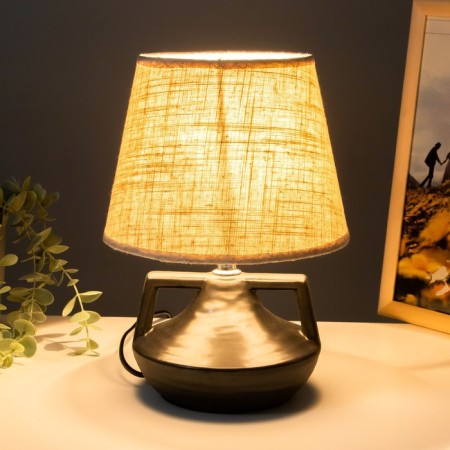 Ameto table lamp E27 40W Black 20x20x29 cm Risalux-2