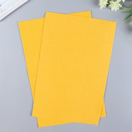 Soft felt 1 mm 20x30 cm orange mix-2