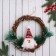 New Year's Wreath D-22 cm "Scandinavia" Gnome