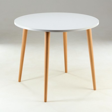 Round table, 900x900x755, Gray Kameno