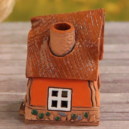 Aroma lace house "Fun", small, 9 cm, handmade, mix-2