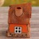 Aroma lace house "Fun", small, 9 cm, handmade, mix