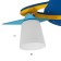 Chandelier 670608/4 E27 40W yellow-blue 50x40x26 cm Bayerlux