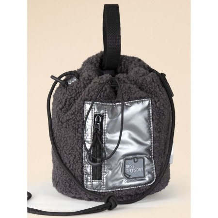 Baby bag, size 15x18 cm, black color