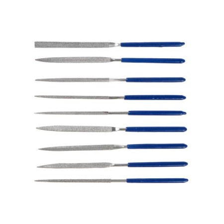 A set of dumps of diamond tundra, rubberized handles, 70 x 140 x 3 mm, 10 pcs.-1