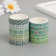 Adhesive tape Paper "Green Cage" Width 1; 1.5 cm winding 3 m set 8 pcs