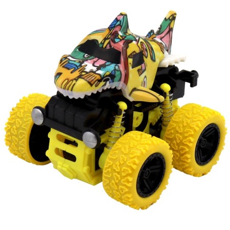 Friction Funky Toys Carpet, 4x4, with yellow wheels