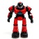Robot radio -controlled "Technobot", 2 remote controls, gestures, with a battery, red color red