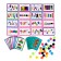 Board game for attentiveness "Colored caps", 2-4 players, 5+