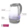 Electric kettle “EK-1801G, glass, 1.8l, 1850 watts, smoky color