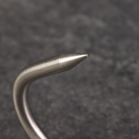 Wooding hook for meat, 18cm, with a wooden handle-2