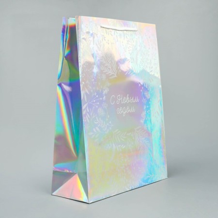 Holographic package "New Year's Eve", L 31 x 40 x 11.5 cm, New Year-2