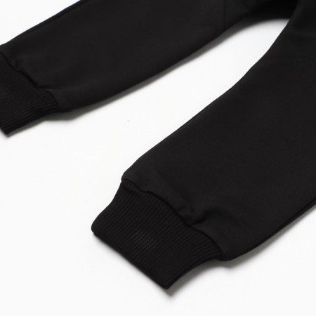 Pants for a boy, black color, height 92 cm-2