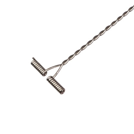 Division of twisted side "Yaman", stainless steel, 15 cm-2