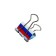 Paper clamps 25mm, 6 pieces, tricolor, Devente, metal, cardboard box