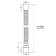 The corrugated pipe ORIO AS-1003, 1 1/2 "x 40/50 mm, l = 220-370 mm