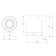 Interior backlight Elektrostandard, OGMA GU10 120x81x115 mm, IP20, white color