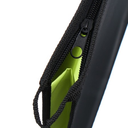 Plastic folder A4, 340 x 245 x 40 mm, lightning from above, plastic, calligrata top, black/yellow-4