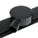 TIM BAD555002BK, 70 x 500 mm, tiles, siphon with a rotation angle of 360 °, black-matte