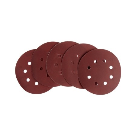 Circle of abrasive grinding under the "Velcro" tundra, perforated, 150 mm, p600, 5 pcs.-4