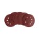 Circle of abrasive grinding under the "Velcro" tundra, perforated, 150 mm, p600, 5 pcs.