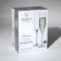 Set of glasses for champagne Loxia, glass, 210 ml, 6 pcs